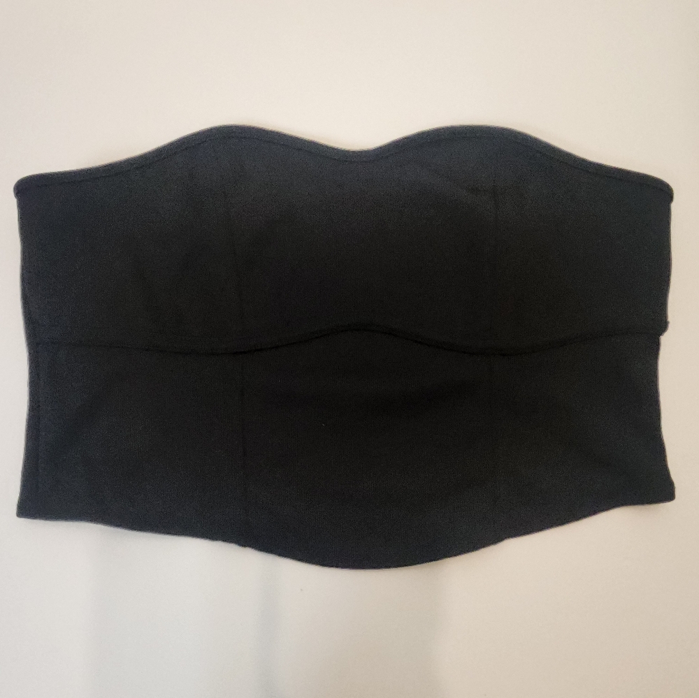 H&M black halter top